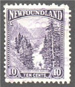 Newfoundland Scott 139 Used F (P13.7x14)
